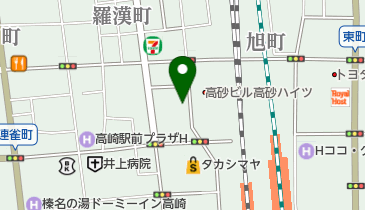 謝謝珍珠(シェイシェイパール) 高崎店の地図画像
