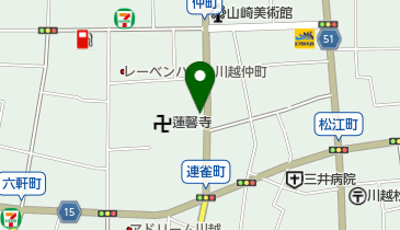 謝謝珍珠(シェイシェイパール) 小江戸川越店の地図画像