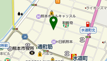 謝謝珍珠(シェイシェイパール) 熊本店の地図画像