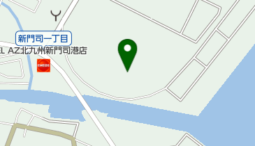 新北九州工業株式会社の地図画像