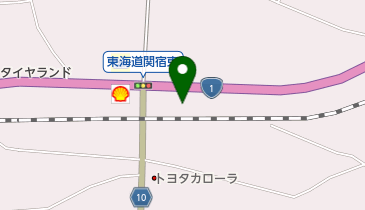 ファッションプラザ やまとやの地図画像