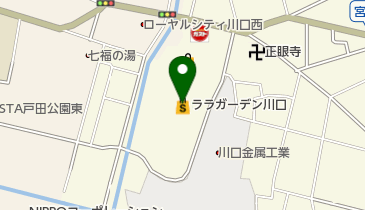 GRAN SAC'S(グラン サックス) ララガーデン川口店の地図画像