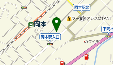 おたからや 岡本店の地図画像