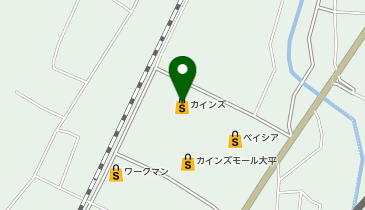 ヘアカラー専門店CASA COLOR(カーサカラー) カインズモール大平店の地図画像