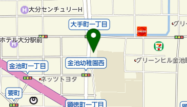 スーパースカルプ発毛センター大分駅前店の地図画像