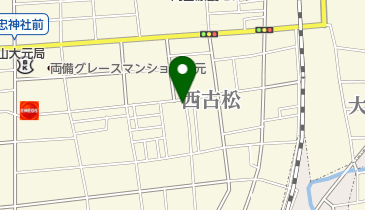 K&rsquo;sセラピールームの地図画像