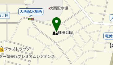 棚田公園の地図画像