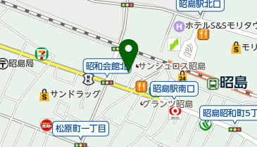美容室 アンティアの地図画像