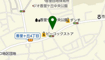 交野ガスリビング 香里店の地図画像