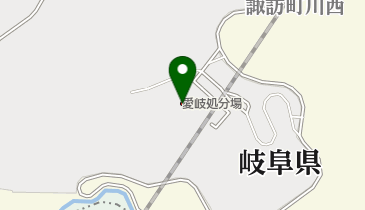 名古屋市愛岐処分場の地図画像