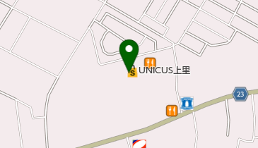バーガーキング ウニクス上里店の地図画像