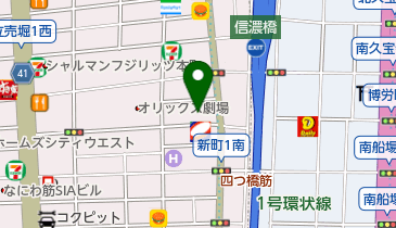 Beacon Dress Osaka(ビーコン ドレス オオサカ) 大阪店の地図画像