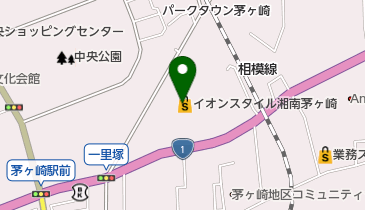 心身健康倶楽部 イオン湘南茅ケ崎店の地図画像