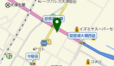 タピックス 堅田店の地図画像