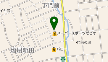 SUPER SPORTS XEBIO(スーパースポーツゼビオ) 上越店の地図画像