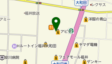 SUPER SPORTS XEBIO(スーパースポーツゼビオ) フェアモール福井大和田店の地図画像