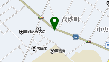 ホワイト急便 豊町店の地図画像