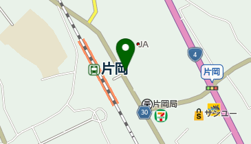 ホワイト急便 片岡駅前店の地図画像