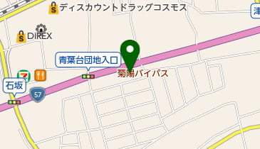 牡蠣小屋 菊陽店の地図画像