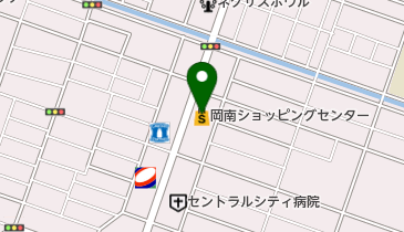 ニューこうなん(協同組合岡南ショッピングセンター)の地図画像