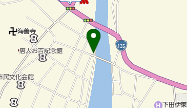 よろずカフェ らくらの地図画像