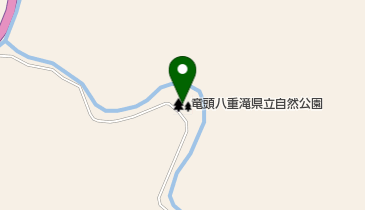 竜頭八重滝県立自然公園の地図画像