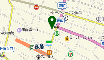 居酒屋 土間土間 飯能店の地図画像