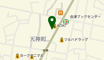 ゆず庵 会津若松店の地図画像