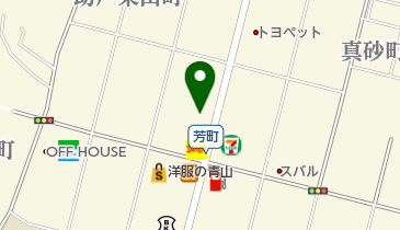 ゆず庵 足利店の地図画像