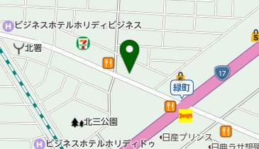 ゆず庵 高崎緑町店の地図画像