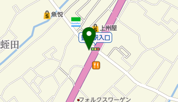 ゆず庵 春日部店の地図画像