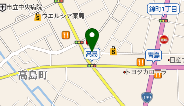 ゆず庵 富士青島店の地図画像