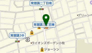 ゆず庵 小牧店の地図画像