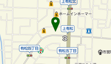 ゆず庵 金沢有松店の地図画像