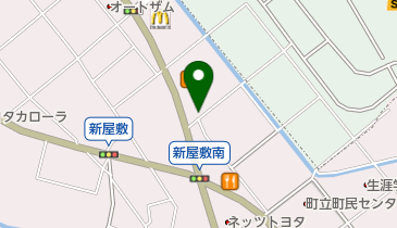 ゆず庵 福岡志免店の地図画像