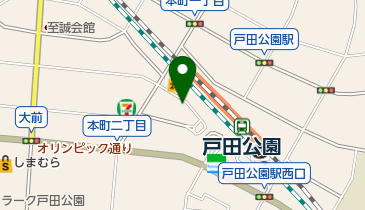 やきとりの扇屋 戸田公園店の地図画像