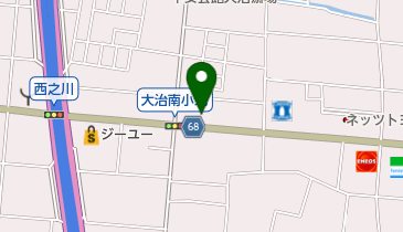 やきとりの扇屋 大治南店の地図画像