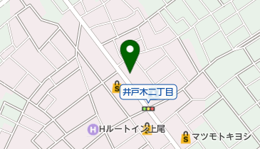 やきとりの扇屋 上尾井戸木店の地図画像