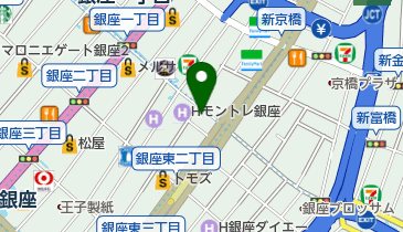 ニューキャッスルの地図画像