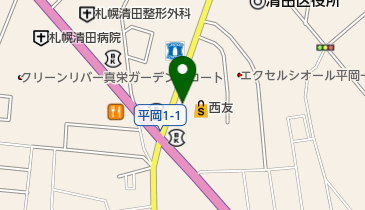 サザエ食品 西友清田店の地図画像