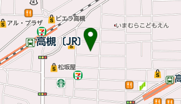 ヘルシージンギスカン クラジンの地図画像