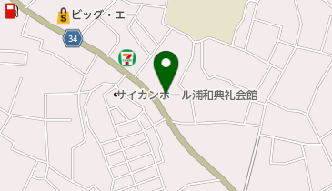 ゆず庵 南浦和店の地図画像