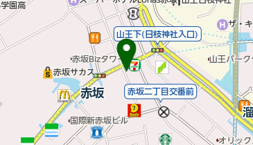 アプロ赤坂の地図画像