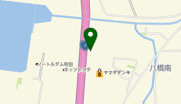 ヤマダホームズ 秋田展示場の地図画像