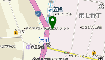 ヤマダホームズ 仙台ショールームの地図画像