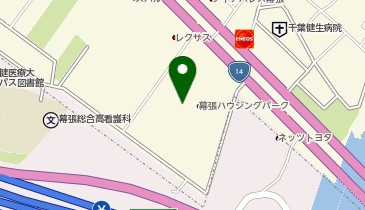 ヤマダホームズ 幕張展示場の地図画像