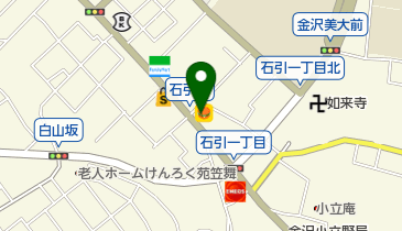 ストロベリーコーンズ 金沢小立野店の地図画像