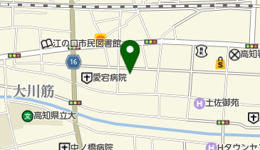 ストロベリーコーンズ 高知中央店の地図画像