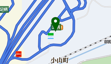 くくる 東名高速道路EXPASA足柄下り店の地図画像