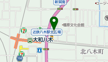 くくる 近鉄百貨店橿原店の地図画像